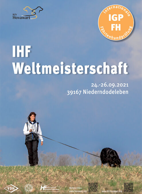 IHF Tracking Dog World Championship 24 – 26 September 2021